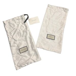 Gucci  17.5 x 8" dust  Bag set